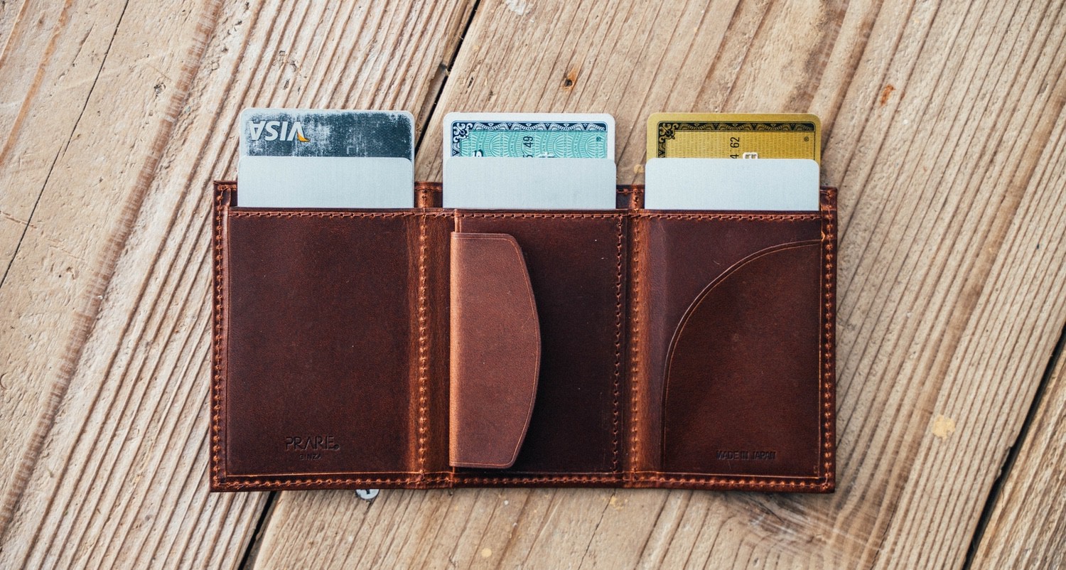 dripの財布『PRESSo』と『CHIP』折り財布