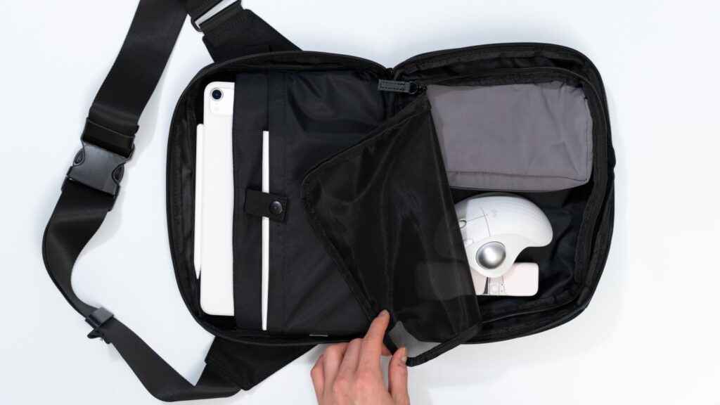 iPadユーザーのためのボディバッグ『HALF DAYPACK』 | drip（ドリップ